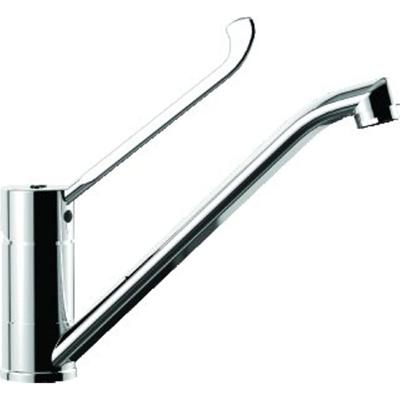 Paffoni Red Keukenmengkraan 13.1cm 3/8 inch flexibele slang 1 kraangat Chroom glans RED303CR Paffoni Red Keukenmengkraan 13.1cm 3/8 inch flexibele slang 1 kraangat Chroom glans RED303CR