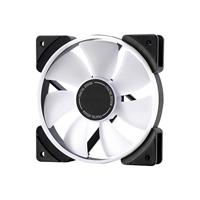 Fractal Design Prisma AL-12 PWM PC-ventilator Zwart, Wit (b x h x d) 120 x 120 x 25 mm - thumbnail