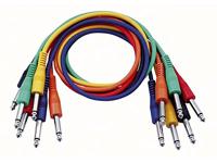 DAP FL11 set van 6 patchkabels mono recht-recht 30cm - thumbnail