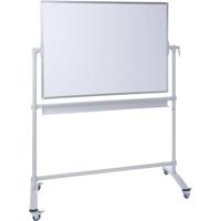 Dahle Mobiel whiteboard (b x h) 1500 mm x 1000 mm Wit Gelakt Draaibaar, Aan beide zijden te gebruiken, Incl. opbergbakje, Incl. wielen - thumbnail
