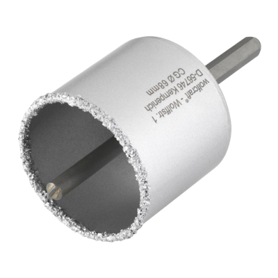 Wolfcraft Boorkroon | HM | Met schacht en boor | Ø68mm | 1 stuk - 3896000 Wolfcraft Boorkroon | HM | Met schacht en boor | Ø68mm | 1 stuk - 3896000