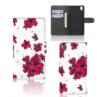 Sony Xperia Z1 Hoesje Blossom Red - thumbnail