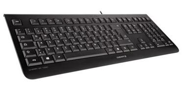 CHERRY KC 1000 toetsenbord Universeel USB AZERTY Belgisch Zwart