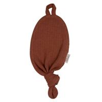 Little Indians speendoekje Amber katoen bruin - thumbnail