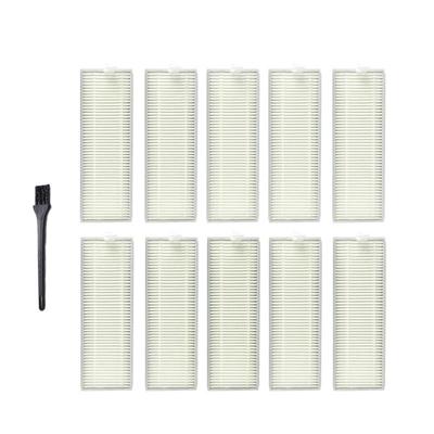 XI268 10 stuks I259 filter + G101 kleine zwarte borstel voor ILIFE A7 A9