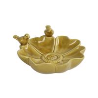 Vogelbad geel 26x25x10,5cm - thumbnail