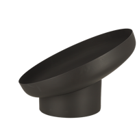 Esschert Design vuurschaal hellend staal zwart ff402 - thumbnail