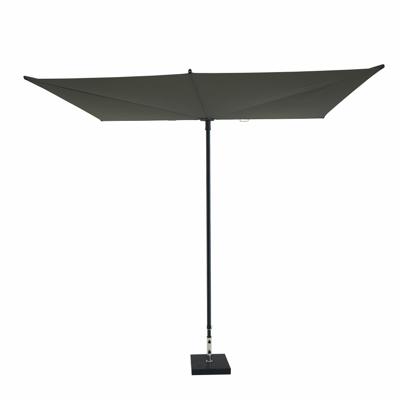 Sun square grey stokparasol 250 x 125 cm zonwering Madison - Madison