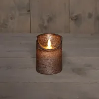 LED Kaars Wax Brons 10cm - thumbnail