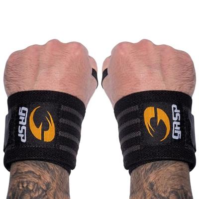GASP Hardcore Wrist Wraps Black/Grey GASP Hardcore Wrist Wraps Black/Grey