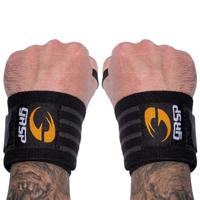 GASP Hardcore Wrist Wraps Black/Grey - thumbnail