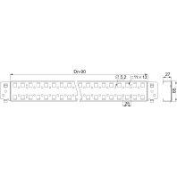 Schneider Electric NSYSQCR6540 NSYSQCR6540 (b x h) 65 mm x 400 mm Staal 1 stuk(s)