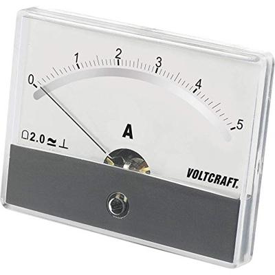 VOLTCRAFT AM-86X65/5A/DC AM-86X65/5A/DC Inbouwmeter AM-86X65/5 A/DC Draaispoel