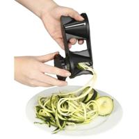 Fackelmann food&more spiraal/julienne snijder zwart - thumbnail
