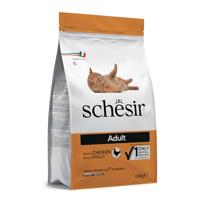 Schesir Cat Adult Maintenance Kip, droog kattenvoer voor volwassen katten, zak, 1,5 kg - thumbnail