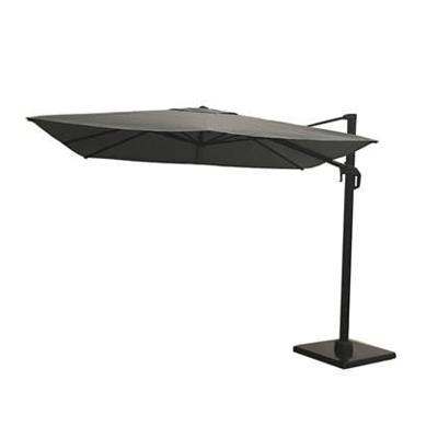 Zweefparasol Coolfit T1 3,0x3,0 m antraciet Platinum - Platinum