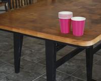 Fuchsia Neon Bekertjes (6st) - thumbnail