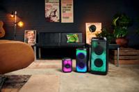 Salora L1 Party Speaker + LED Zwart - thumbnail