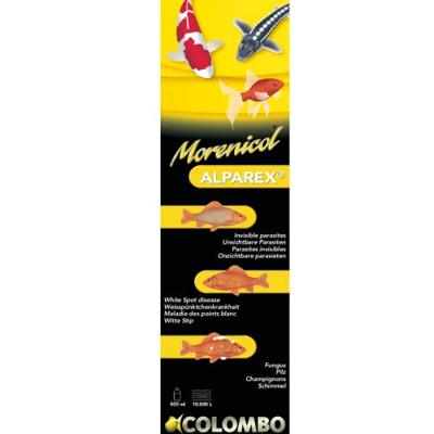 Colombo Alparex 500ml: Effectief tegen Parasieten, Witte Stip & Vijverschimmels - 10.000l