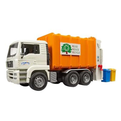 bruder MAN TGA Vuilniswagen modelvoertuig - thumbnail