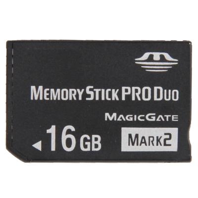 MARK2 16GB High Speed Memory Stick Pro Duo (100% echte Capacity)(Black) MARK2 16GB High Speed Memory Stick Pro Duo (100% echte Capacity)(Black)