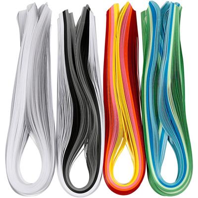 Creativ Company Quilling stroken, l: 78 cm, b: 5 mm, 120 gr, diverse kleuren, 12x100 stuk/ 1 doos