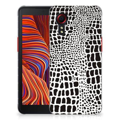 Samsung Galaxy Xcover 5 | TPU Hoesje | Slangenprint