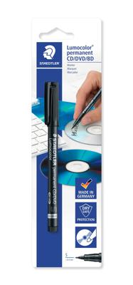 Cd marker staedtler 3179 zwart | 10 stuks