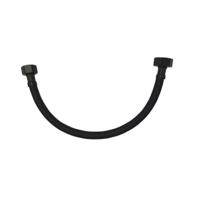 Flexibele Aansluitslang Sanilux Nylon Slang 1/2" x 3/8" Mat Zwart Sanilux - thumbnail