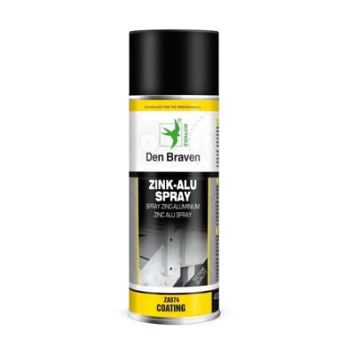 Den Braven Zwaluw Zink Alu Spray 400Ml - 12009729 - 12009729