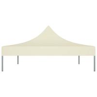 VidaXL Partytentdak 270 g/m² 4x3 m crème - thumbnail