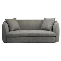 Bank Enzio 3,5-zits - stof Wandy - grijs - thumbnail