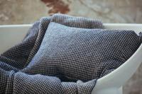 Vandyck Vandyck Home 95 Plaid bedsprei 130x220 blue ink - thumbnail