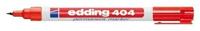 Viltstift edding 404 rond 0.75mm rood | 10 stuks - thumbnail