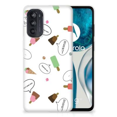 Motorola Moto G52/G82 | Siliconen Case | IJsjes Motorola Moto G52/G82 | Siliconen Case | IJsjes