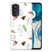 Motorola Moto G52/G82 | Siliconen Case | IJsjes - thumbnail