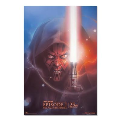 Poster Star Wars - EP 1 The Phantom Menace 25th Anniversary 61x91,5cm Poster Star Wars - EP 1 The Phantom Menace 25th Anniversary 61x91,5cm