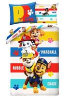 Paw Patrol dekbedovertrek dog tower 140 x 200 cm katoen - thumbnail