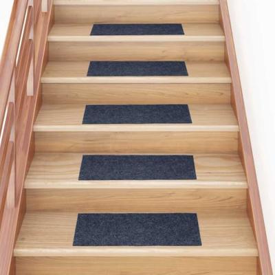 VidaXL Trapmatten zelfklevend 30 stuks 60x25 cm grijs blauw rechthoekig VidaXL Trapmatten zelfklevend 30 stuks 60x25 cm grijs blauw rechthoekig