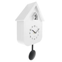 Wandklok 21,5x41,5x8,5 cm - Slinger - Koekoek - NeXtime 'Twitter' - thumbnail
