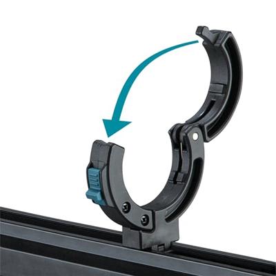 Makita LXT 18 V Staaflamp met telescopische bevestigingshaken - DML818 Makita LXT 18 V Staaflamp met telescopische bevestigingshaken - DML818