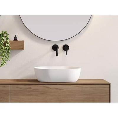 Looox sink collection opzet waskom rechthoekig 45x32,5cm matt white WWK4532MW Looox sink collection opzet waskom rechthoekig 45x32,5cm matt white WWK4532MW