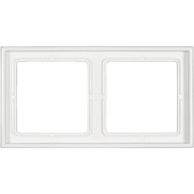 Jung LS 982 WW Frame 2-voudig LS 990 Alpine-wit 1 stuk(s)