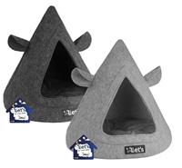 Let's sleep Pet Cave TeePee Antraciet - thumbnail