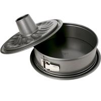 Bakvorm met uitneembare bodem - BIRKMANN - EASY BAKING - Koolstofstaal - Antiaanbaklaag - 2 bodems - 26 x 26 x 9 cm - thumbnail