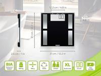 Soehnle Shape Sense Connect 50 Analyse-personenweegschaal Digitaal Weegbereik (max.): 180 kg - thumbnail