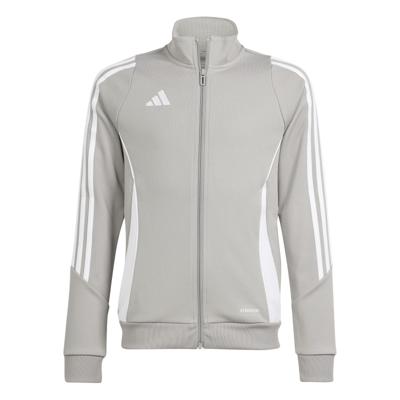 adidas Tiro 24 Trainingsjack Kids Grijs Wit adidas Tiro 24 Trainingsjack Kids Grijs Wit