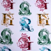 Harry Potter Hoeslaken Wit - Eenpersoons - 90 x 200 cm - Katoen - thumbnail