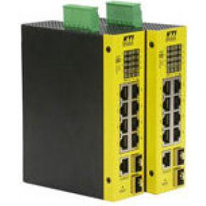 KTI Networks KGS-1060-HP Industriële 10 poorts L2 managed Gigabit Ethernet switch met 2 SFP en 4 PoE PSE poorten