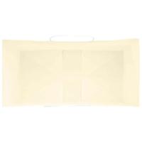 VidaXL Papieren zakken 250 st met hengsels 32x17x25 cm geel - thumbnail